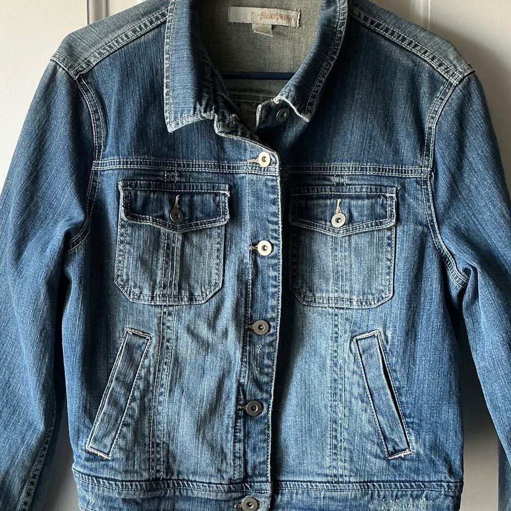 Sister Moon Denim Jean Jacket XL